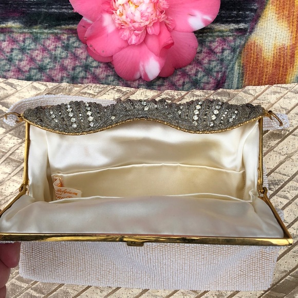 🌺 PRICELESS; RARE Vintage “Barbie” Beaded w/Bling Evening Purse for You! - Picture 3 of 8